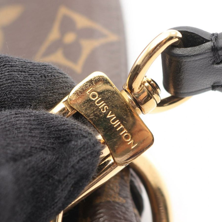 路易威登 Odeon NM PM 單肩斜背包 M45353 Monogram 黑色皮革 LV-7