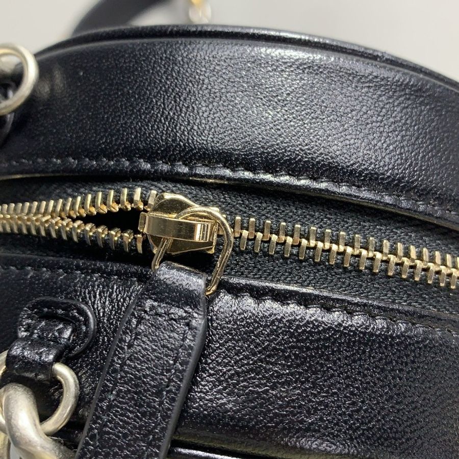 CHANEL 19bag 羊皮圓餅包 晚宴包-6