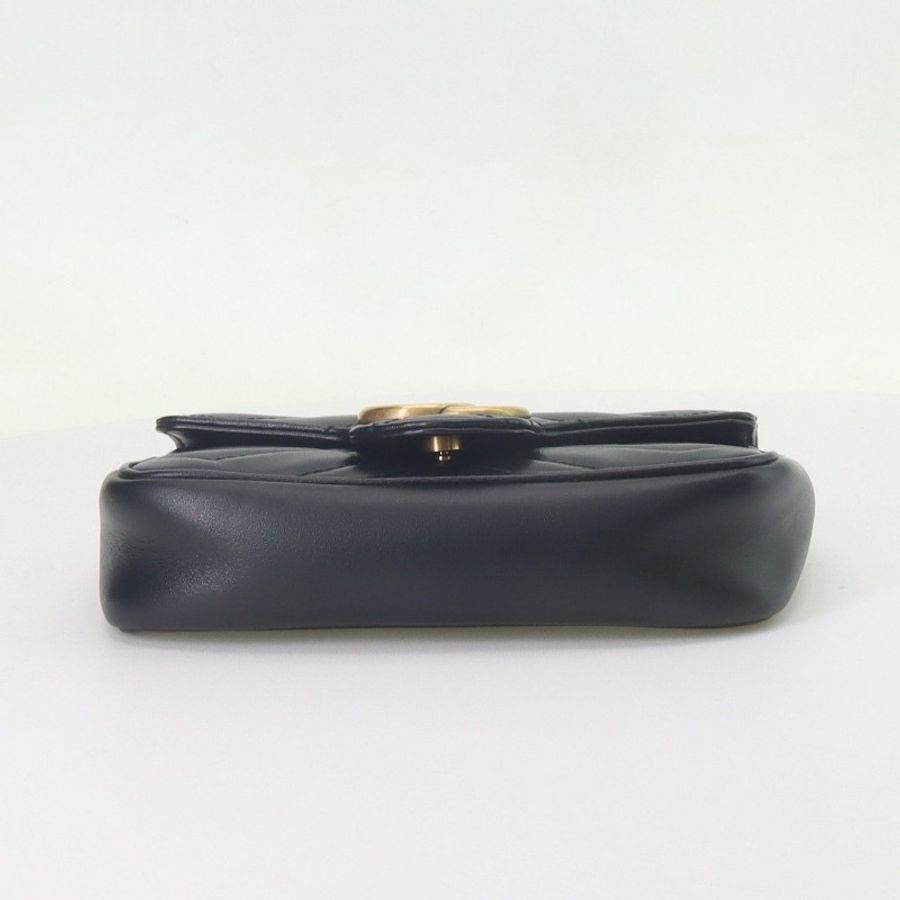 GUCCI GG Marmont 16 super mini 黑色-4