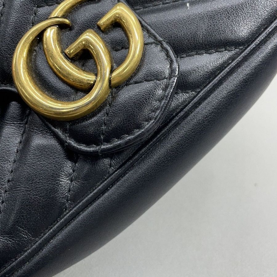GUCCI GG Marmont 16 super mini 黑色-7