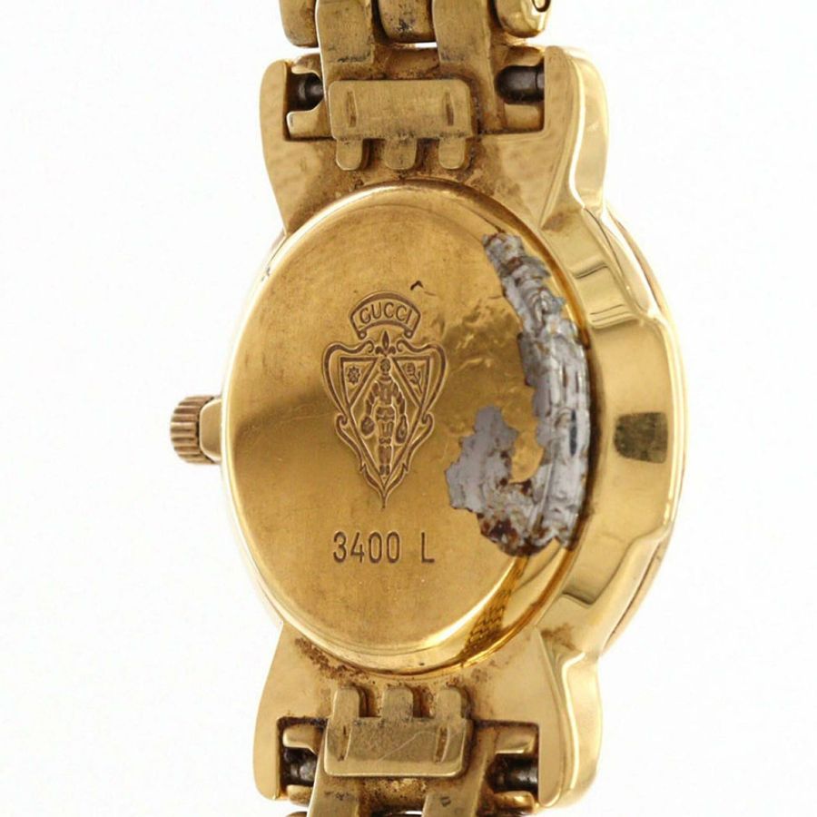 Gucci 3400L GP 石英錶-4