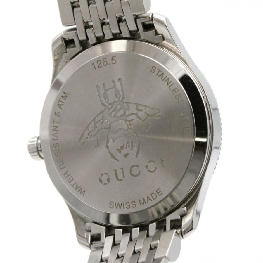 Gucci G-Timeless 126.5 YA1265020 不鏽鋼石英錶-4