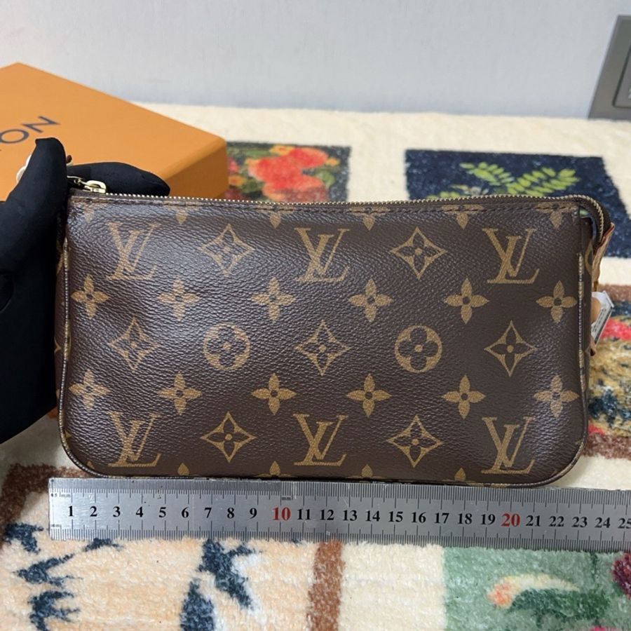 lv 路易威登 芯片編碼款老花麻將包-1