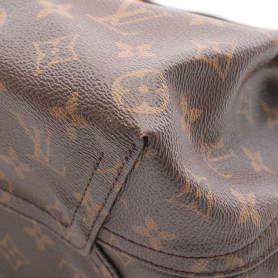 路易威登 Atlantis GM Monogram 兩用手提包,塗佈帆布皮革,女士,棕色,M46817-5