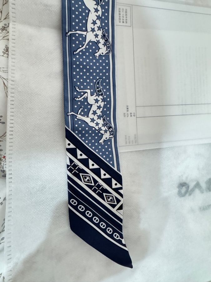 愛馬仕絲巾 Cheval de Coeur Bandana Twilly-6