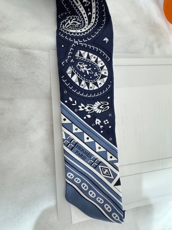 愛馬仕絲巾 Cheval de Coeur Bandana Twilly-7