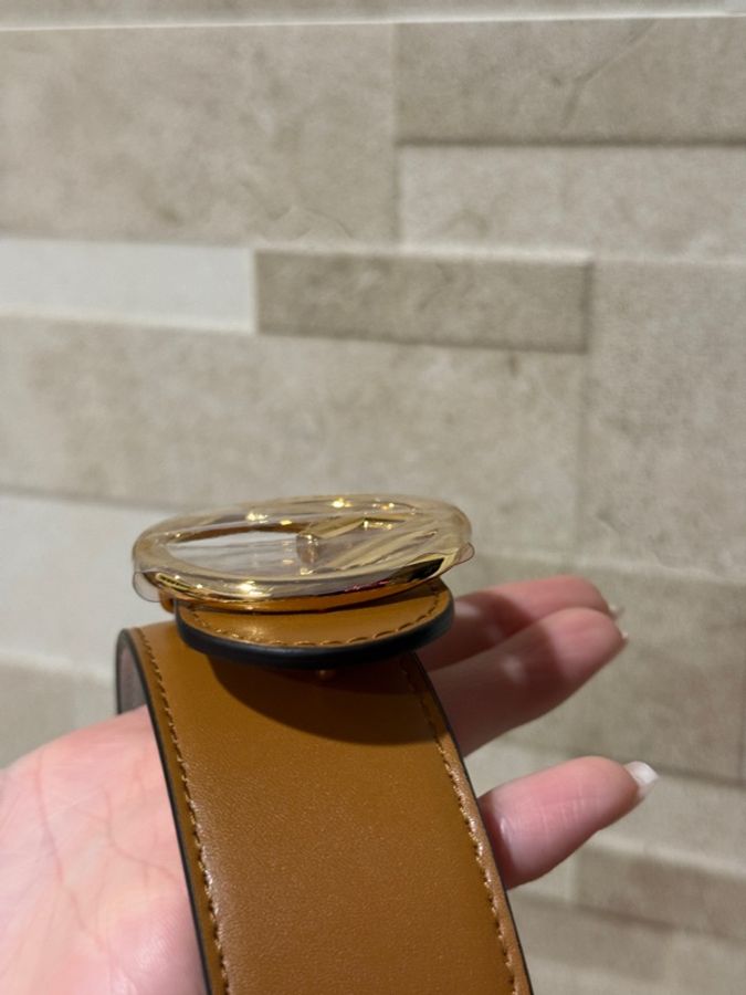 Fendi經典雙面用皮帶-9