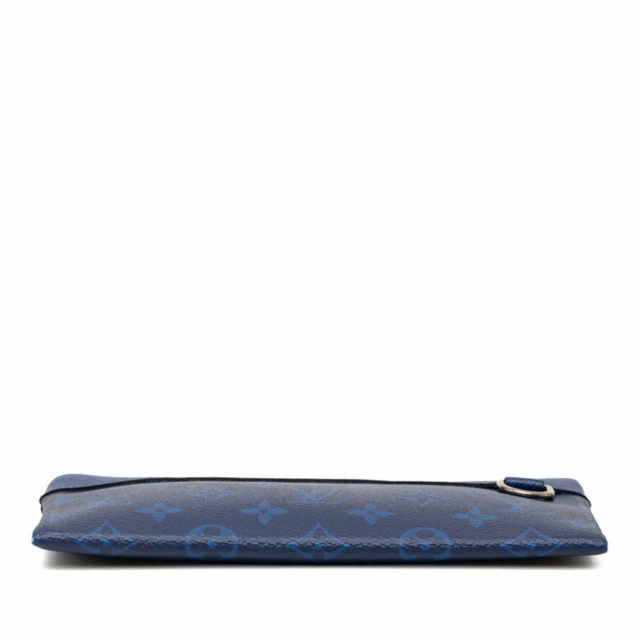 路易威登 Taigarama Pochette Discovery PM 手提包/手拿包/迷你手包 M30278 鈷藍色/海軍藍皮革 男士 LOUIS VUITTON-2