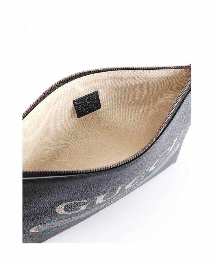 Gucci 男士 Print徽標手拿包均碼碼-2