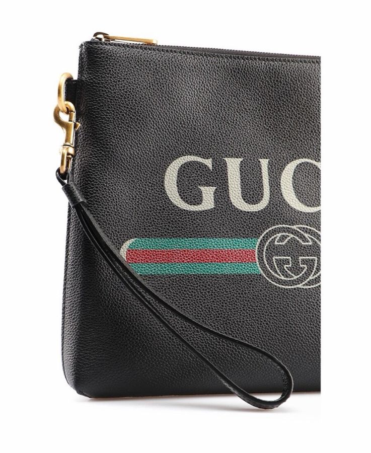 Gucci 男士 Print徽標手拿包均碼碼-3