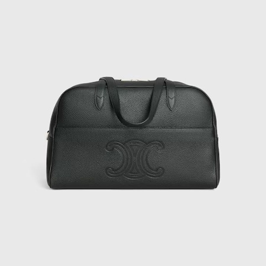 Celine 男女同款 粒面小牛皮行李袋均碼碼44cm*18cm*24cm-4