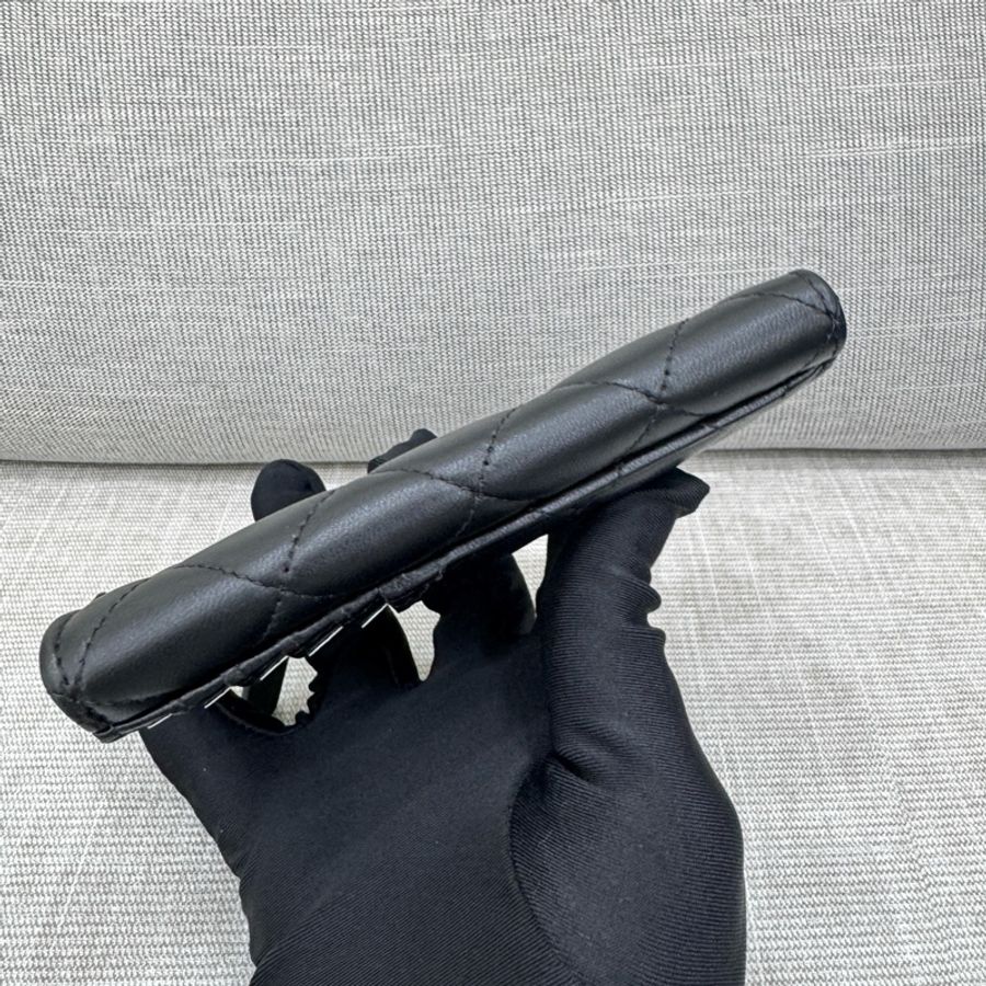 JK國際二手精品✨Chanel L型零錢包/卡包 芯片款 台灣購證-4