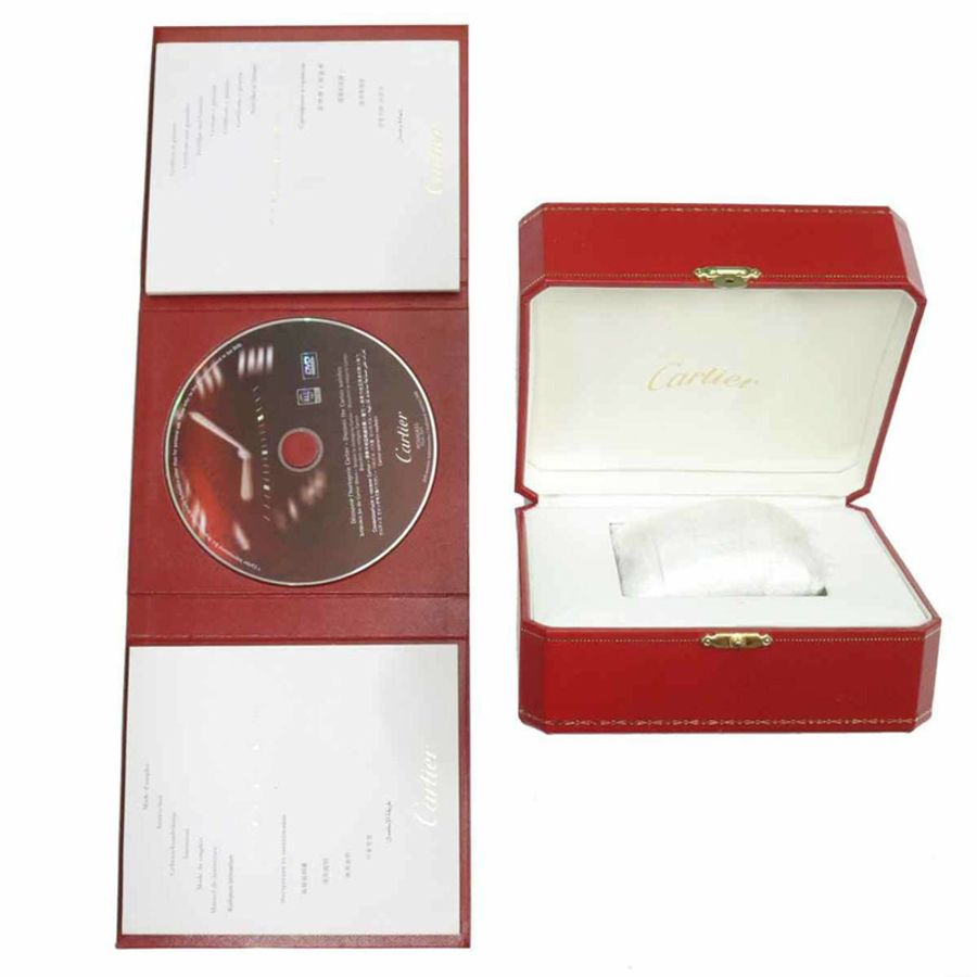 Cartier Calibre de W7100050 男士腕錶,日期顯示,棕色錶盤,18KPG 玫瑰金錶殼,自動上鍊機芯。-1