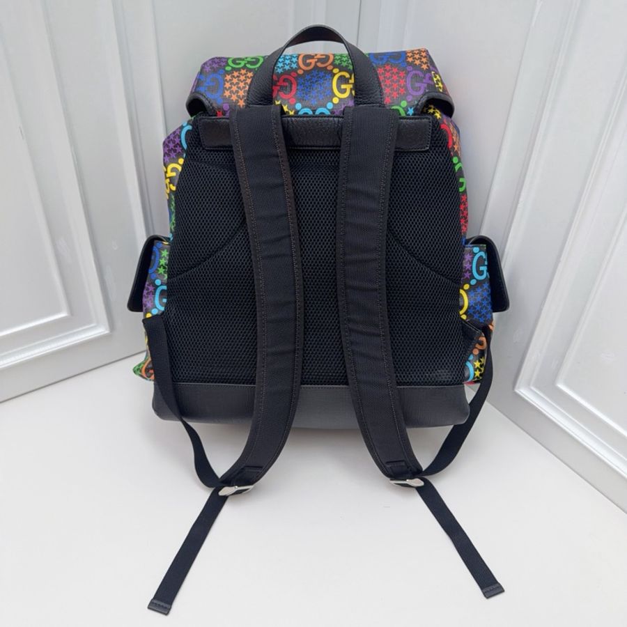 Gucci • 幻彩跳跳糖系列老花後背包-1