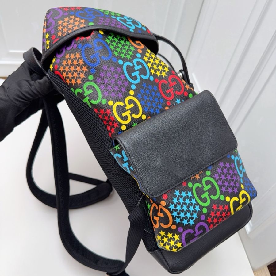 Gucci • 幻彩跳跳糖系列老花後背包-2