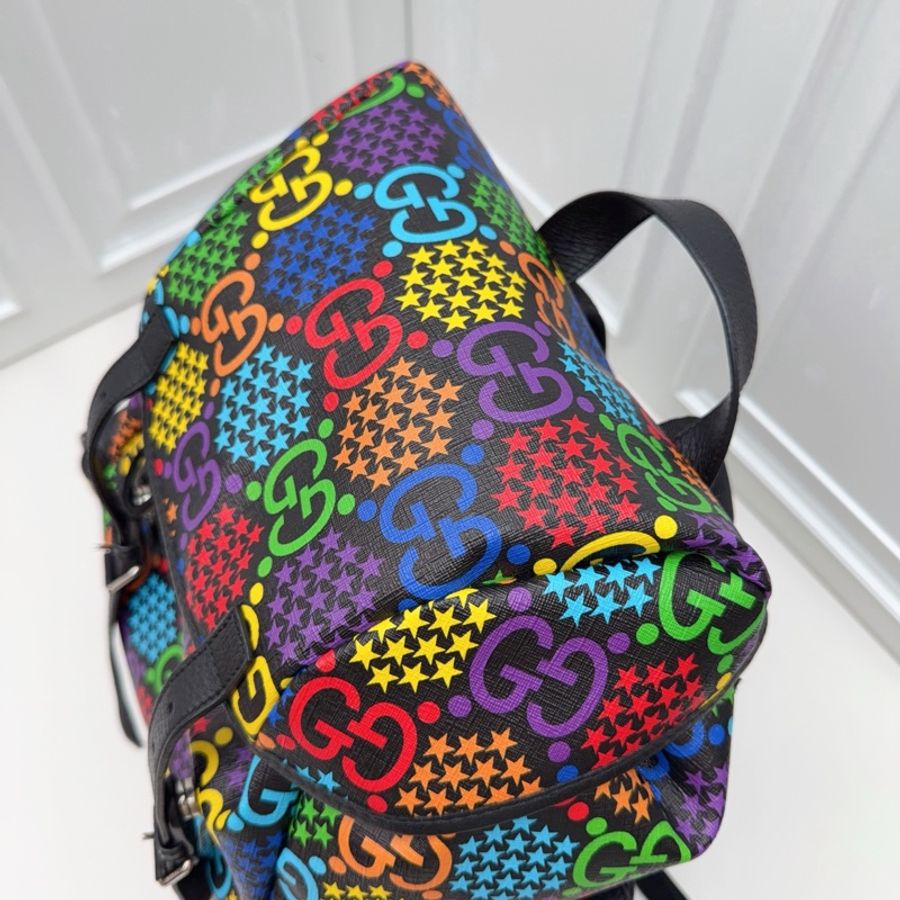 Gucci • 幻彩跳跳糖系列老花後背包-4