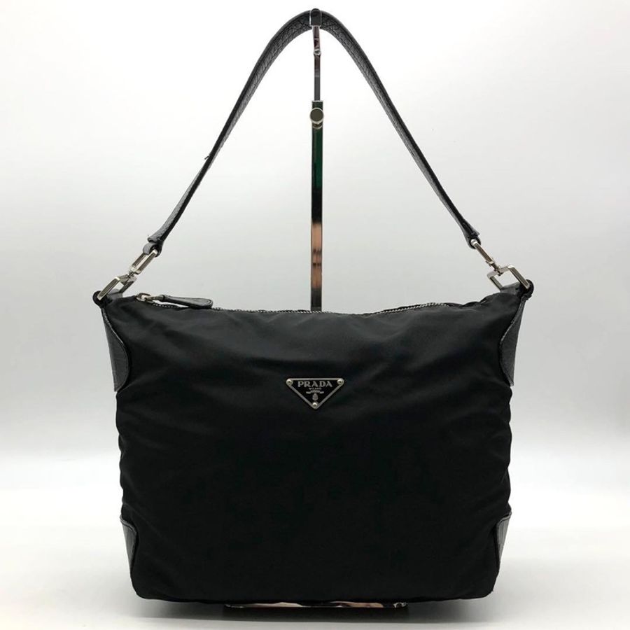 🌷PRADA 尼龍手提包單肩包|經典花紋✦fufu style 精品✦ 氣質款|單肩包.手提包-1