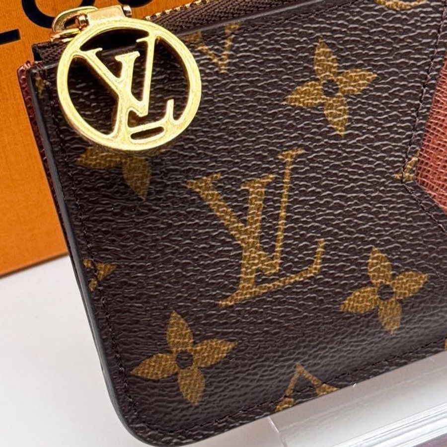 🌷LouisVuitton 老花零錢包|經典花紋✦fufu style 精品✦ 氣質款|皮夾.錢包-5