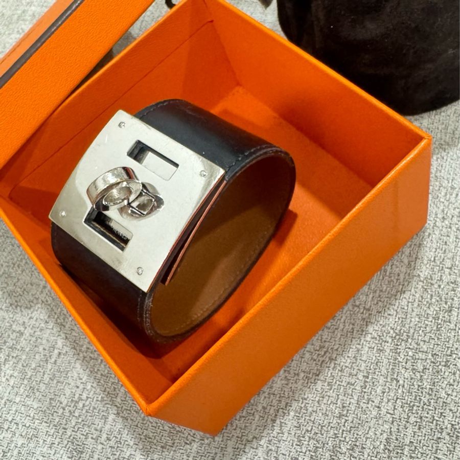 Hermès Kelly 經典寬皮手環-13