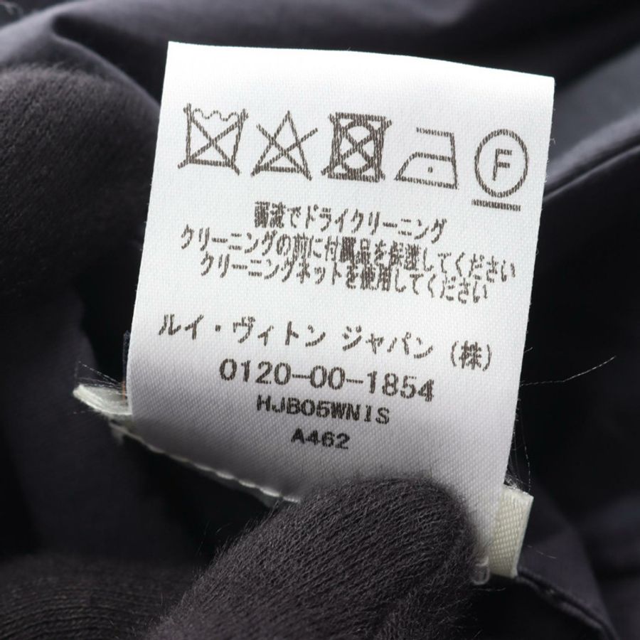 路易威登雙面迷彩教練夾克(保暖款)其他夾克 尼龍棉 灰色 黑色 灰色 二手-5