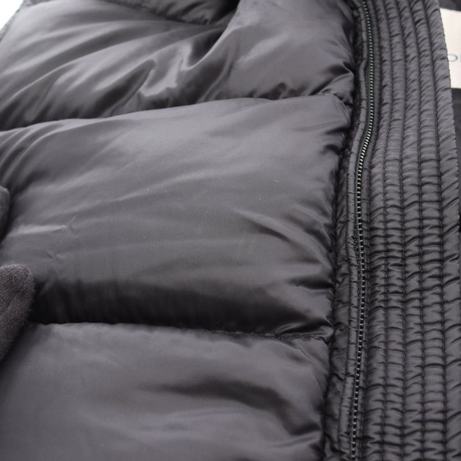 MONCLER VANOISE 帶帽羽絨背心 尼龍 黑色 #4 二手男款-5