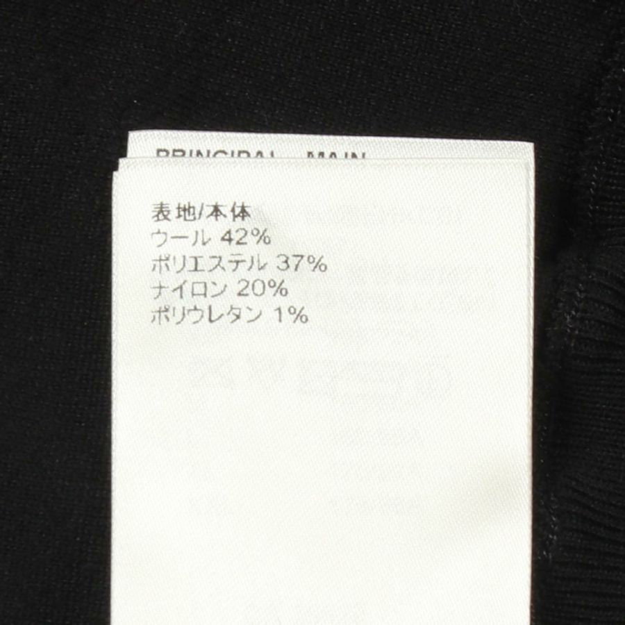 路易威登 (LOUIS VUITTON) 鑽石紋針織短外套 其他夾克 RW222W PT9 FNKC01 羊毛 黑 二手 女款-4