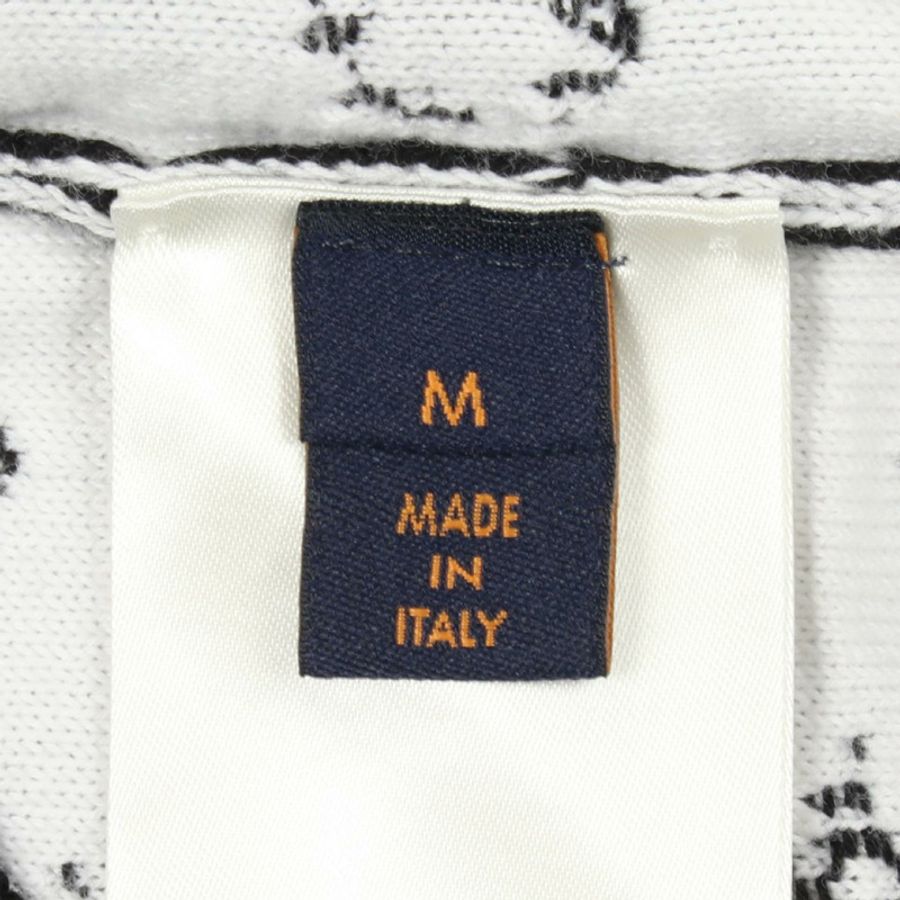 路易威登 Monogram 漸變連帽衫 RM241Q USO HQN43W 純棉 黑色 二手 #M-4