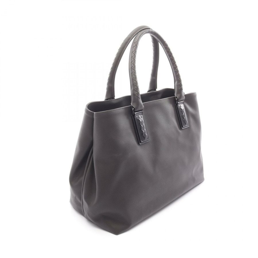 BOTTEGA VENETA Marco Polo 手提包 222498 皮革 棕色 二手 男士-1