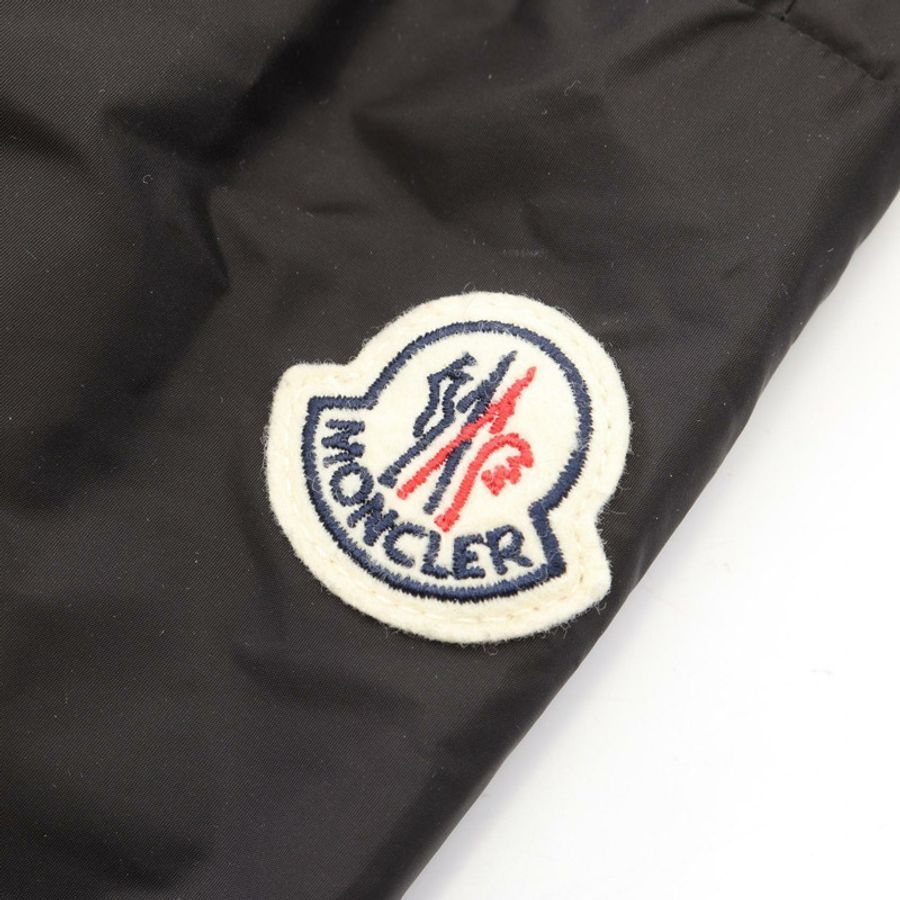 MONCLER SARCELLE(Sarcelle)連帽外套,其他款式,尼龍材質,黑色,二手女款-4