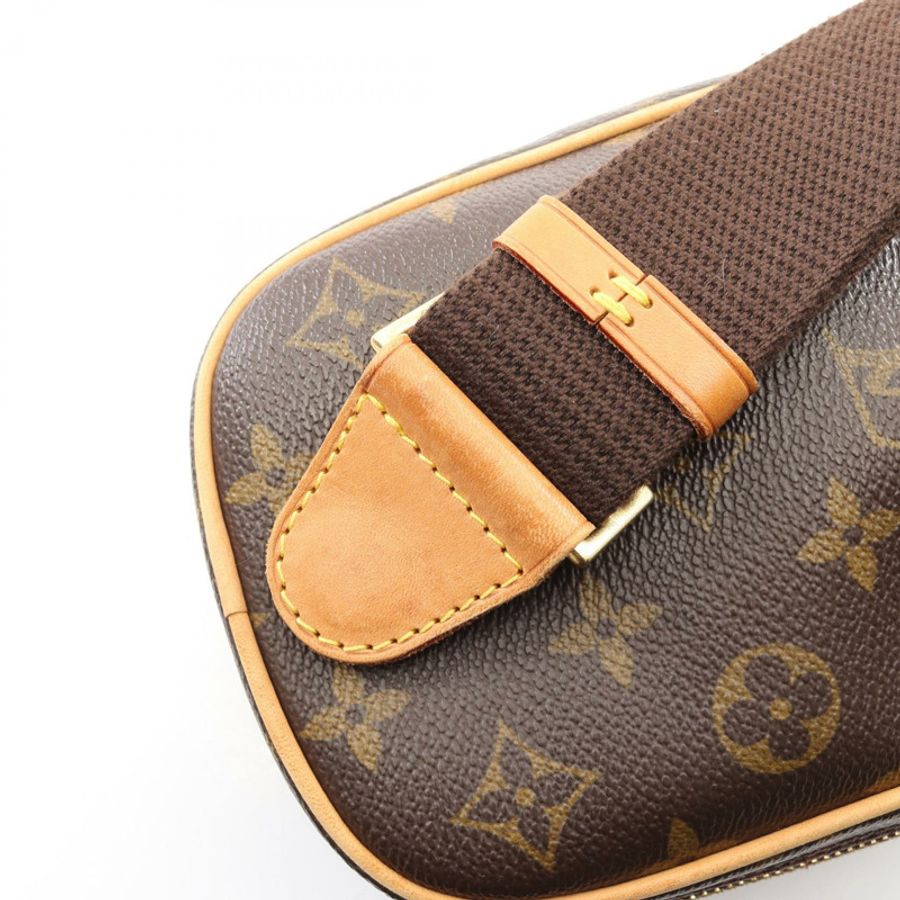 路易威登 Pochette Gange 腰包斜背包 M51870 Monogram 帆布 二手 LV-7