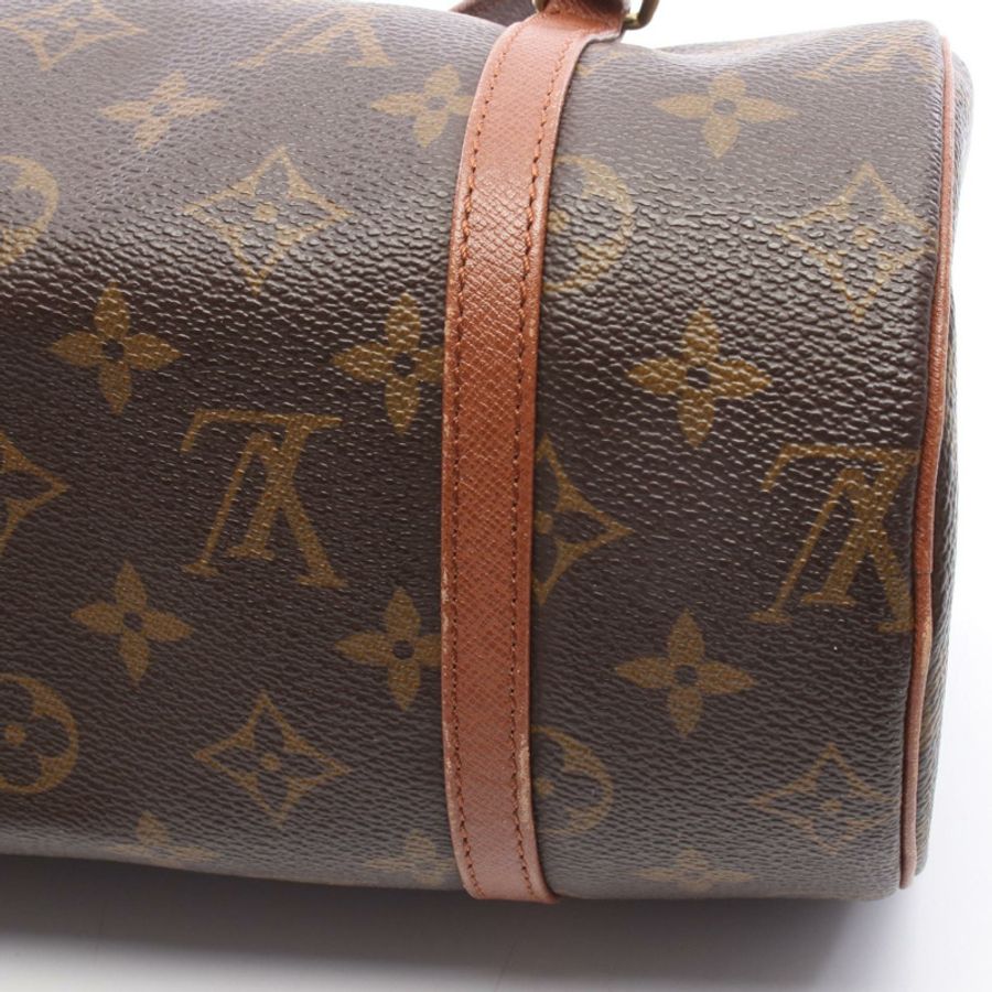 路易威登 Papillon 26 舊式單肩背包 M51366 Monogram 棕色皮革-8
