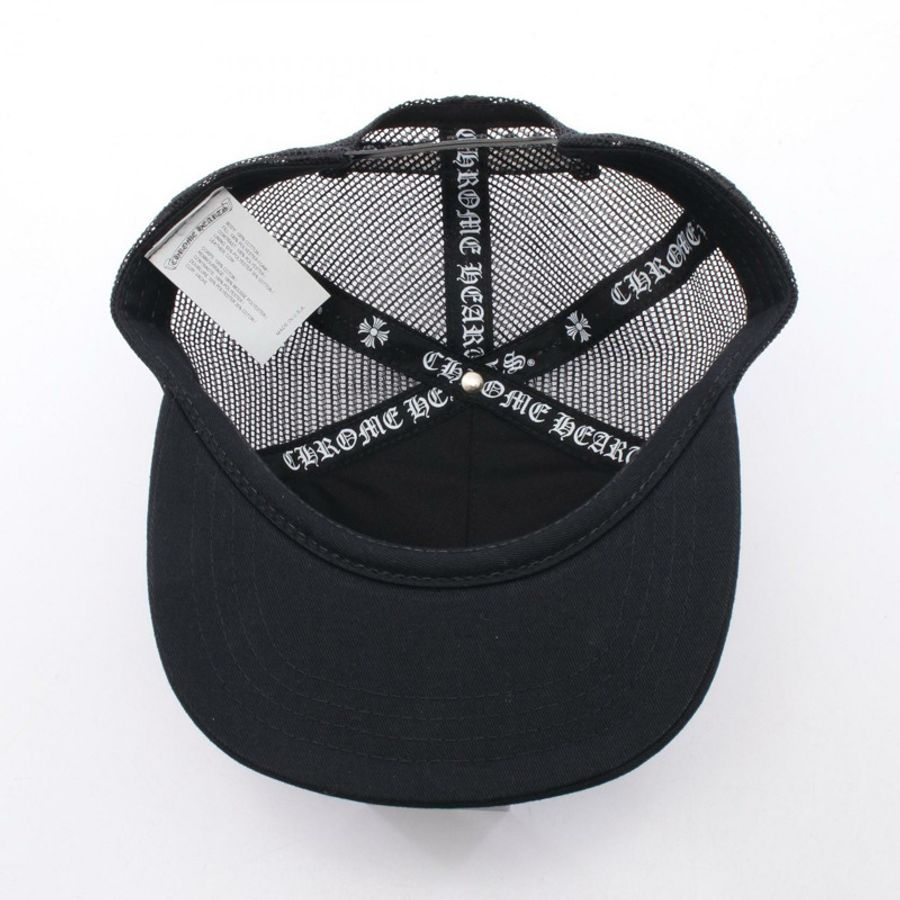 鉻心牌 3 Cemetery Cross Patch Camouflage Tracker Mesh cap cotton Black Multicolor Used mens-2