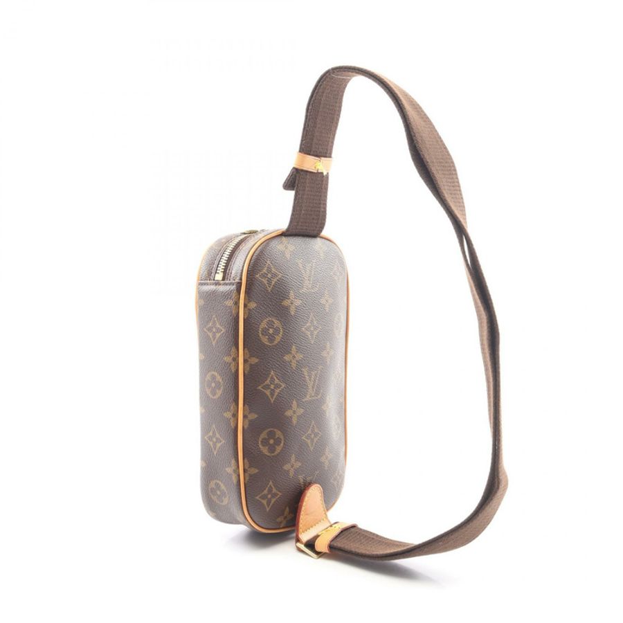 路易威登 Pochette Gange 腰包 M51870 Monogram 棕色皮革-1