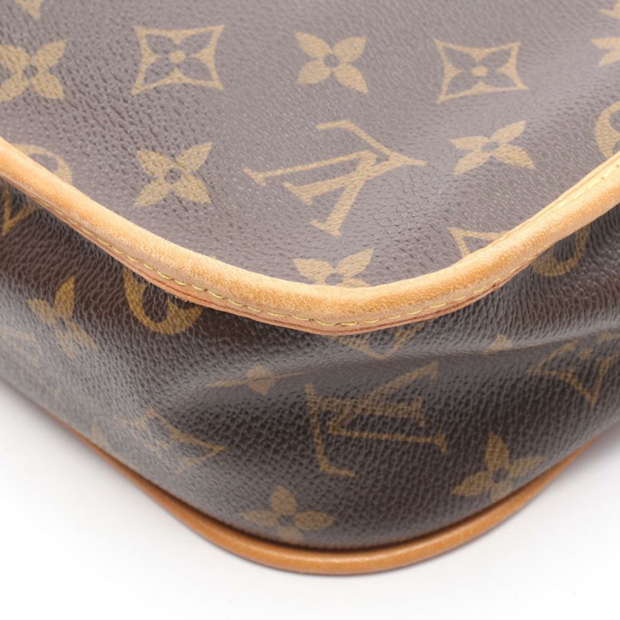 路易威登 Messenger PM Bosphore 斜背包 M40106 Monogram 棕色-7