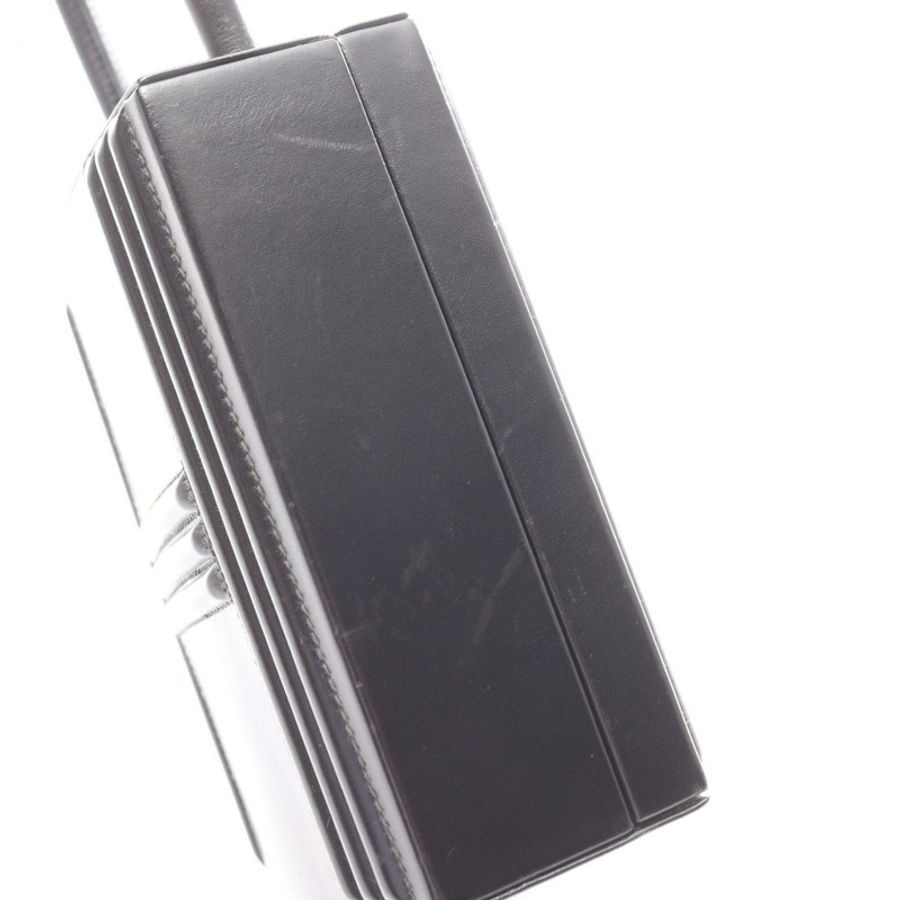 愛馬仕 Cadena Kelly 手提包 Box 小牛皮/牛皮 黑色 GHW 二手-12