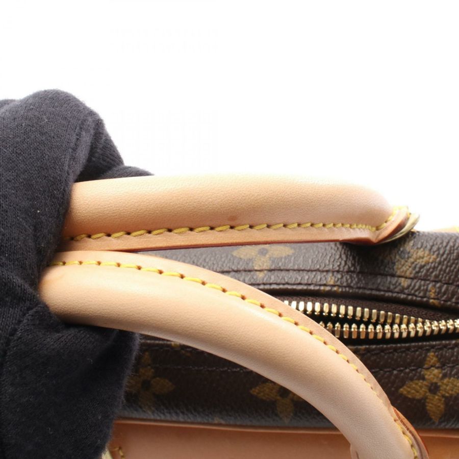 路易威登 Trouville 手提包 M42228 Monogram 皮革棕色二手女士-5