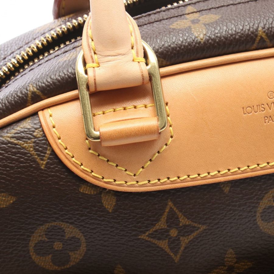 路易威登 Trouville 手提包 M42228 Monogram 皮革棕色二手女士-6
