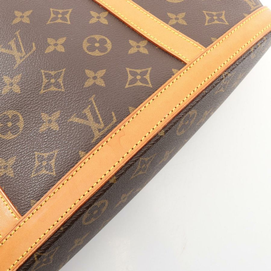 路易威登 Babylon 單肩手提包 M51102 Monogram 皮革 棕色 二手-8