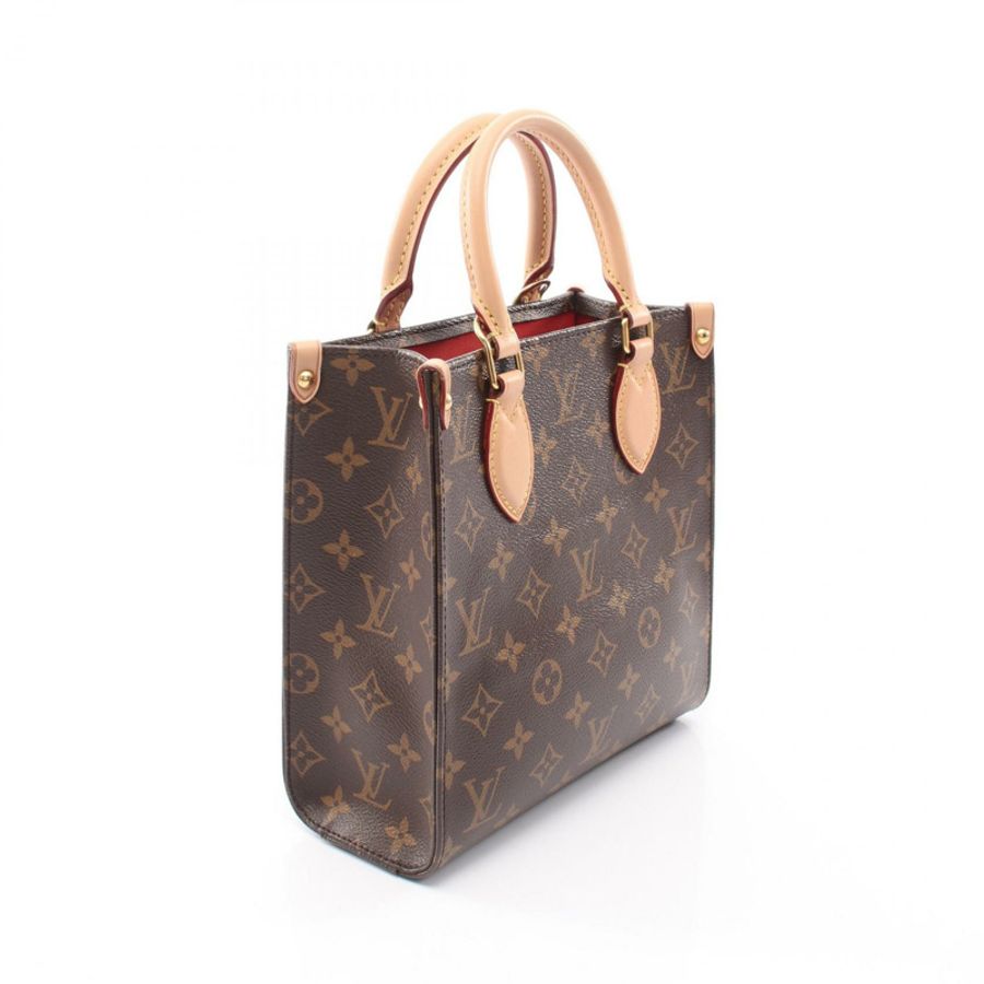 路易威登 Sac Plat BB 單肩手提包 M45847 Monogram 帆布皮革二手-1