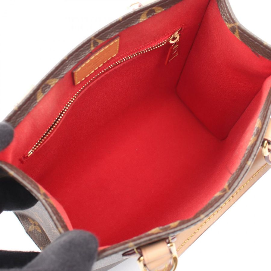 路易威登 Sac Plat BB 單肩手提包 M45847 Monogram 帆布皮革二手-2