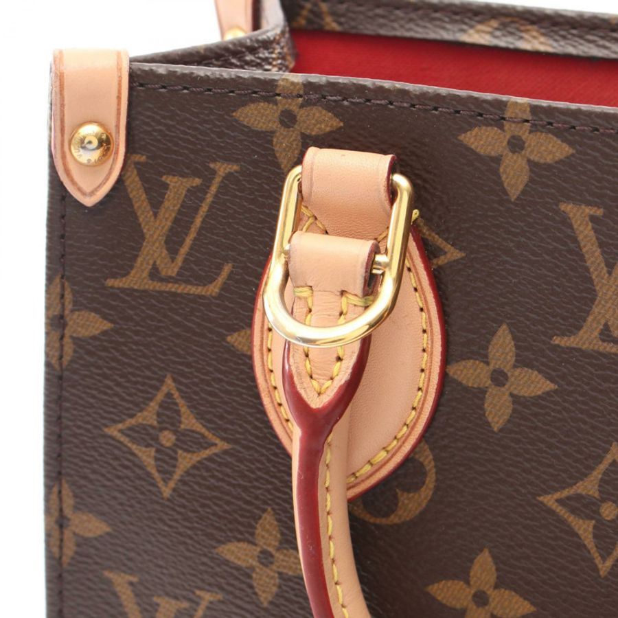 路易威登 Sac Plat BB 單肩手提包 M45847 Monogram 帆布皮革二手-6