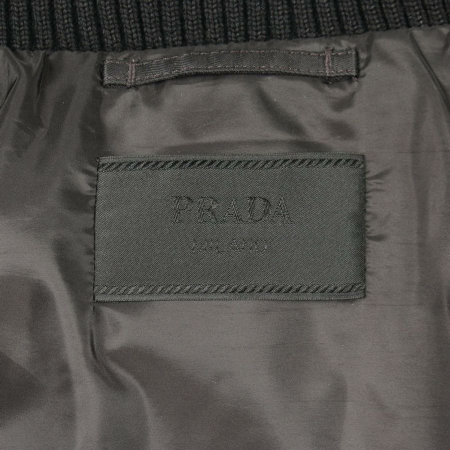 PRADA Re-Nylon 尼龍短版外套外套 #48 SGA038 黑色 二手 男款-2