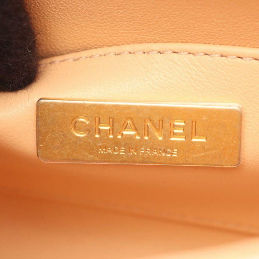 香奈兒 (CHANEL) 絎縫皮革單肩手提包 AS4035 粉紅色 二手 CC-3