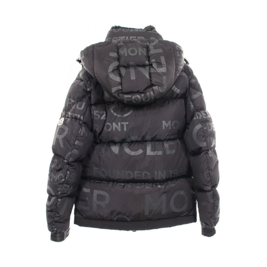 MONCLER 塔倫泰斯羽絨衣 H20911A00211 尼龍黑 二手 男款-1