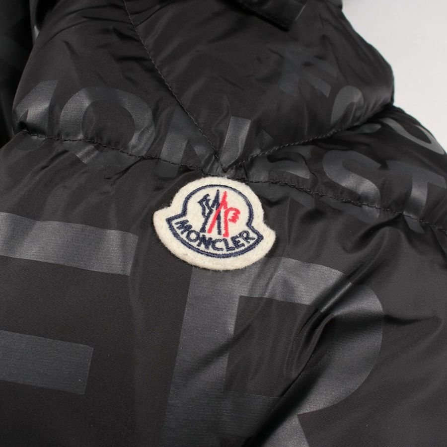MONCLER 塔倫泰斯羽絨衣 H20911A00211 尼龍黑 二手 男款-4