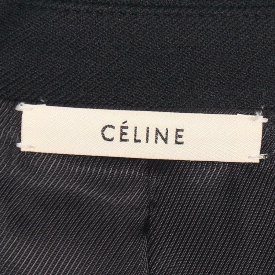 CELINE Phoebe Philo 時代,Tabbronby 其他黑色羊毛大衣,二手女裝-2
