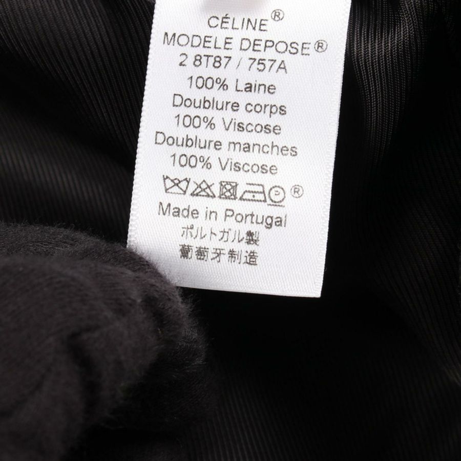 CELINE Phoebe Philo 時代,Tabbronby 其他黑色羊毛大衣,二手女裝-4