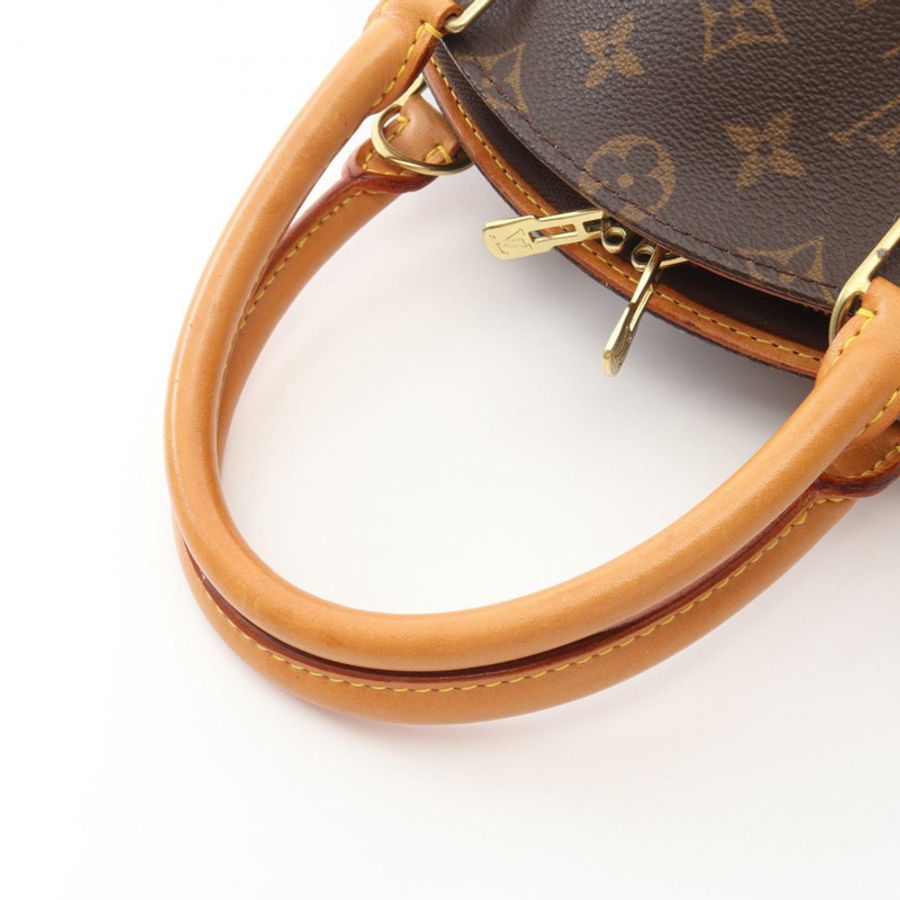 路易威登 Ellipse PM 手提包 M51127 Monogram 皮革 棕色 二手 女士-5