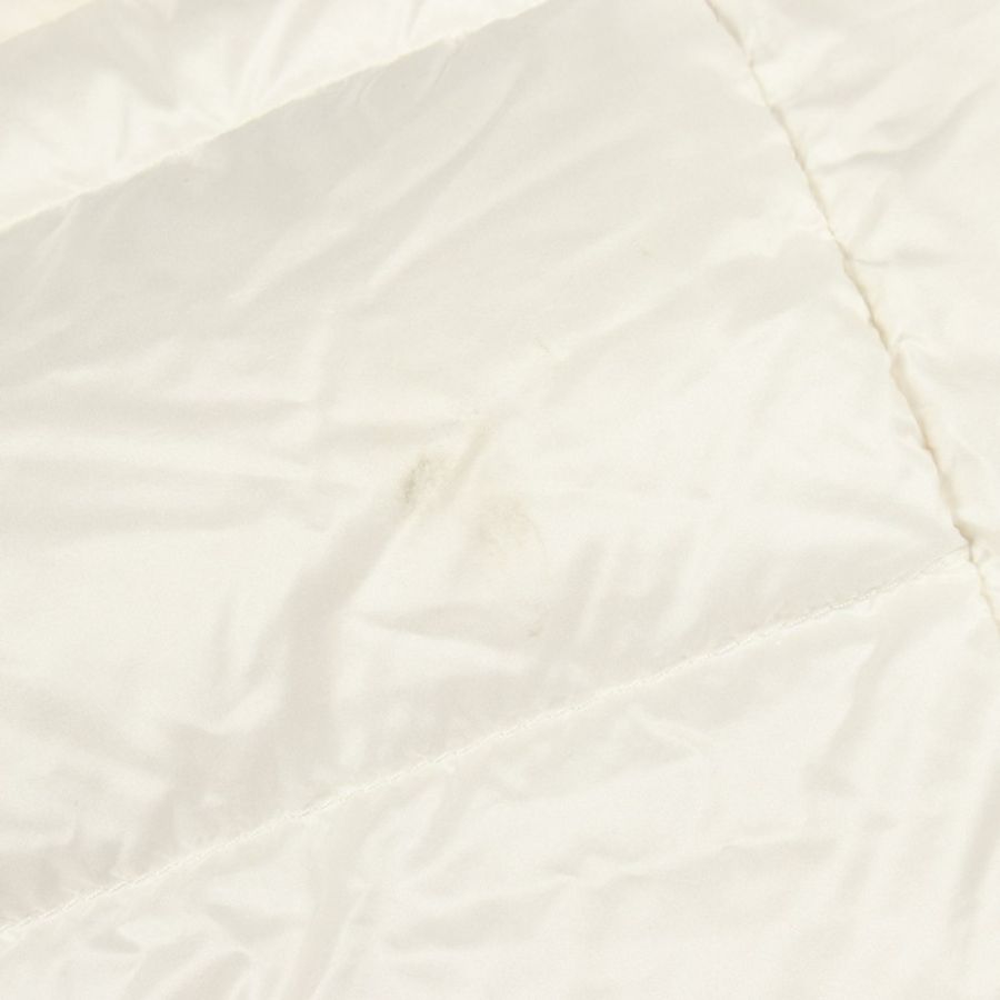 MONCLER SALZMAN 連帽羽絨外套 1A00009 尼龍 白色 二手 男款-6