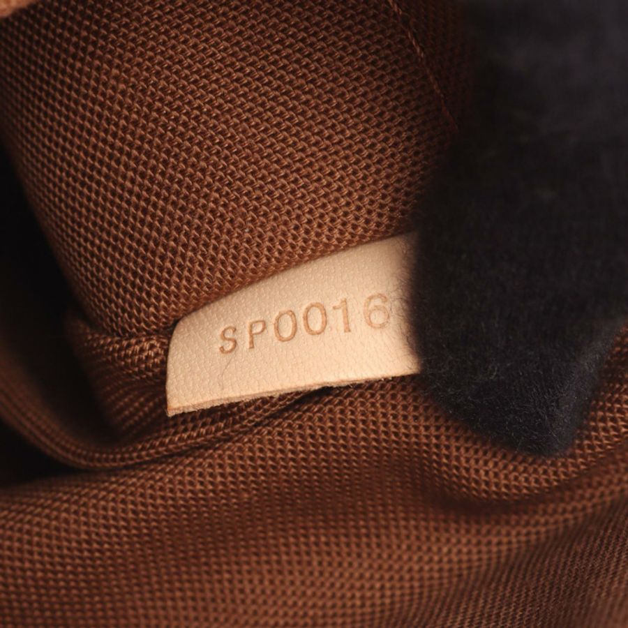 路易威登 Batignolles 單肩手提包 M51156 Monogram 皮革 棕色 二手-4